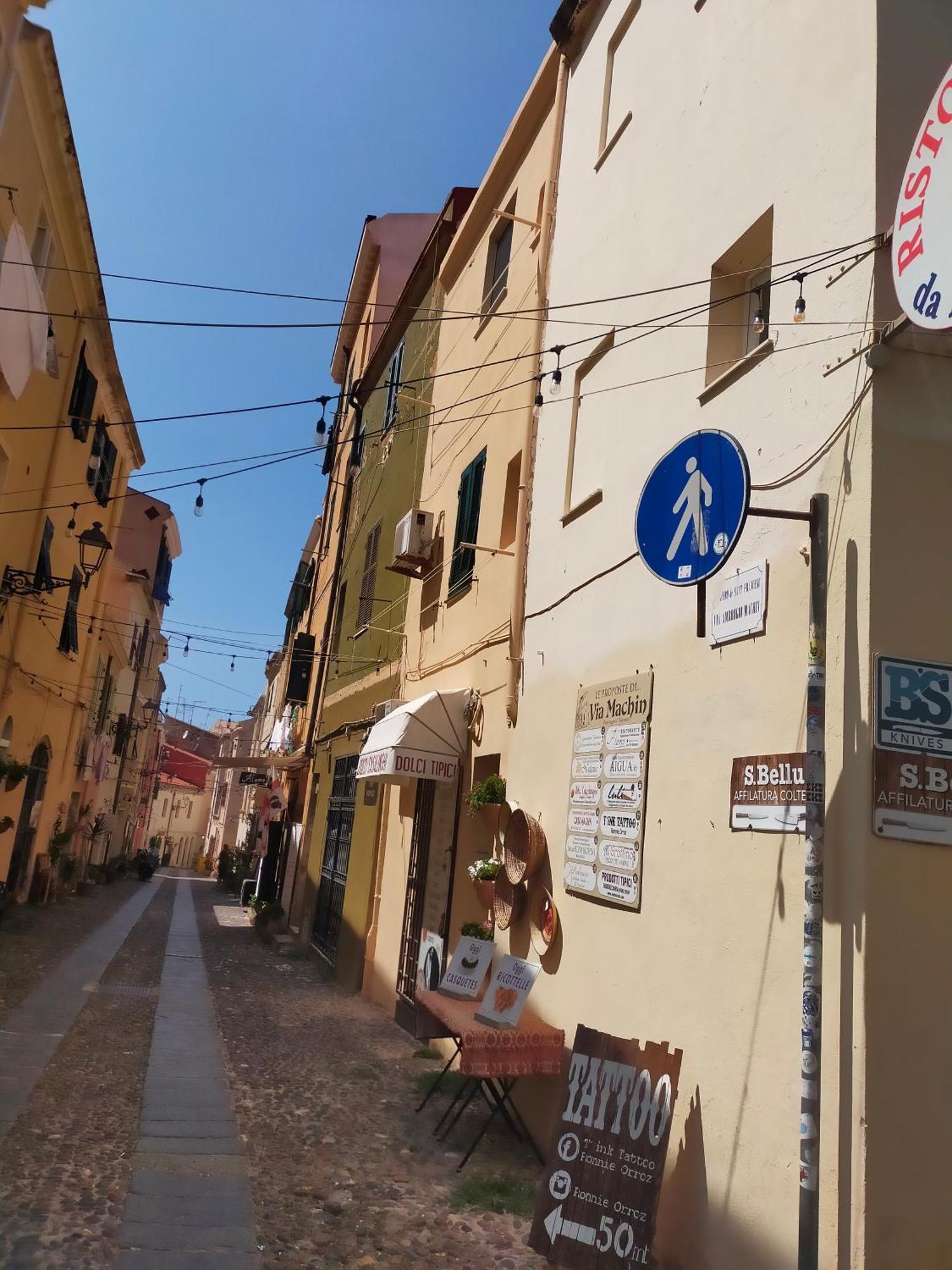 Nice Apt In A Street In Old Town Alguer Exterior foto